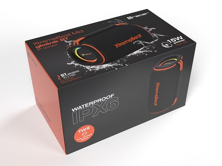 Produktbild Tracer XtremeBeat TWS Tragbarer Bluetooth-Lautsprecher Schwarz 15 W (6 h)