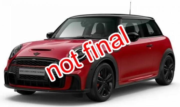 Actual product image Solido 1:43 Mini Cooper John Works 2023 red