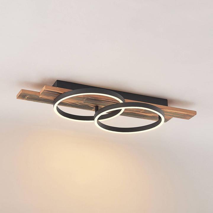 Produktbild Lindby Sentoa LED-Deckenleuchte, zweiflammig (1200 lm)