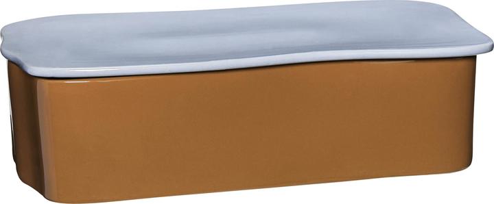 Produktbild Hübsch Amare Schreibtisch Organizer Large Braun/Hellblau