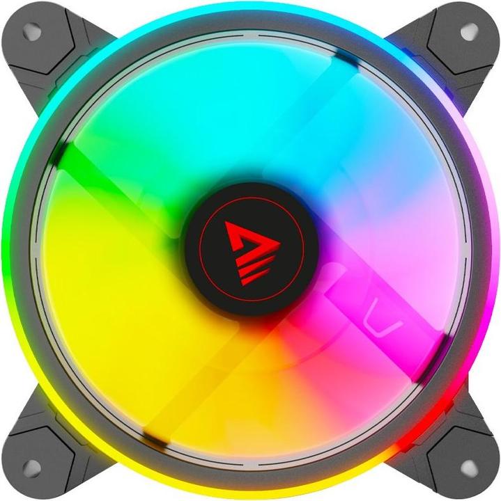 Actual product image Savio Wentylator FAN-01 4-pack 120mm ARGB wraz kontrolerem oraz pilotem (120 mm, 1 x)