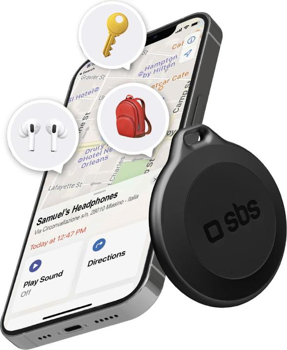 Produktbild SBS Wasserfester Objektsucher, kompatibel mit Apple Find My (Apple)