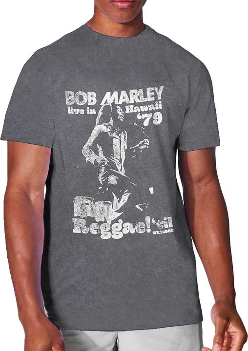 Bob Marley Hawaii (Grey, Snow Wash)