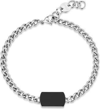 Produktbild Sagapo S'AgapÃµ - Fashion steel bracelet for men Tag Me Too STG13