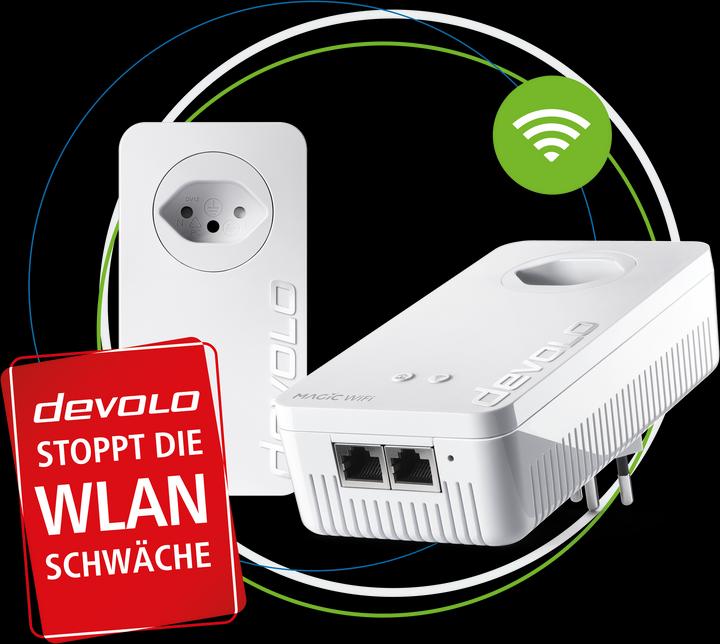 Produktbild Devolo Magic 2 WiFi next Starter Kit (2400 Mbit/s)