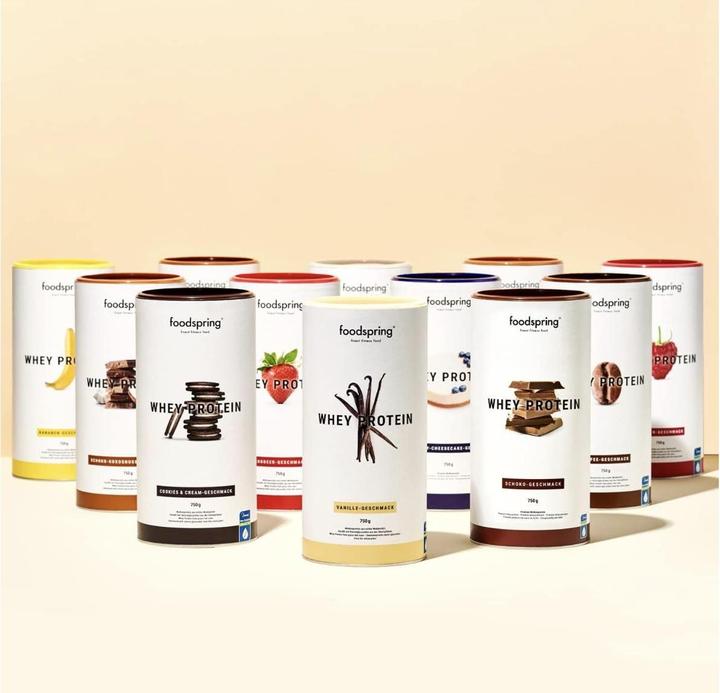 Produktbild Foodspring Whey Protein (Vanilla, 1 Stk., 750 g)