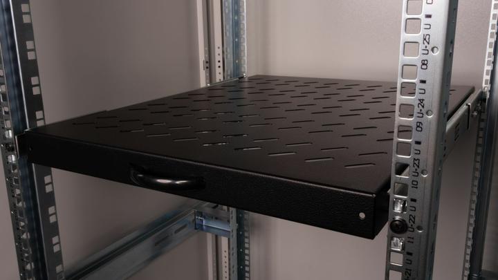 Actual product image equip Variable shelf for server enclosures, 1U black