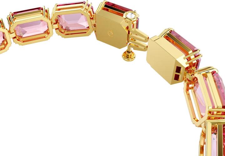 Produktbild Swarovski Millenia Armband Oktagon Schliff Rosa Gold (19 cm, Swarovski Metall)