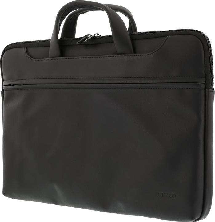 Deltaco laptop case up to 15.6 ", PU leather, black (15.60", Universal)
