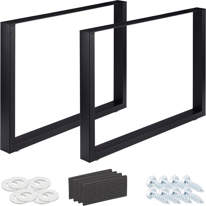 Image du produit Relaxdays 2 pieds de table