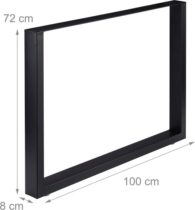 Image du produit Relaxdays 2 pieds de table