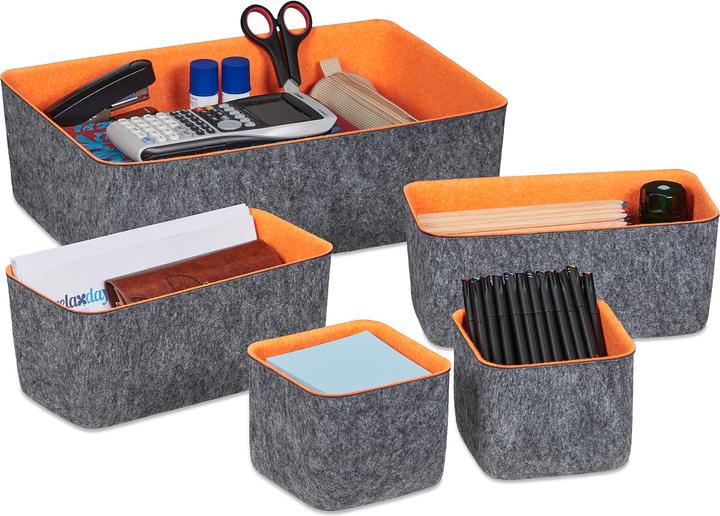 Image du produit Relaxdays 5 Paniers