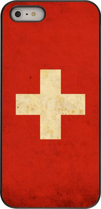 Produktbild PhoneLook Hülle Vintage Flag SWISS (Apple iPhone 5s, Apple iPhone 5)