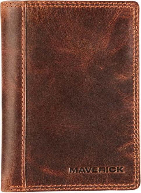 Maverick The Original Portemonnaie Leder, braun