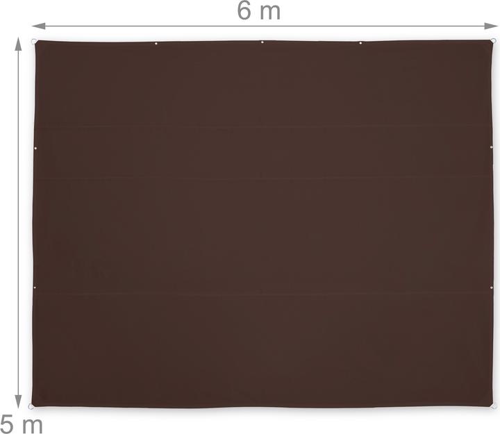 Produktbild Relaxdays Sonnensegel (600 x 500 x 0.1 cm)
