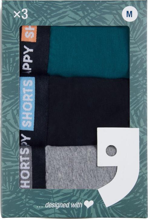 Produktbild Happy shorts Retro Boxer Jersey (M, 3er Pack)