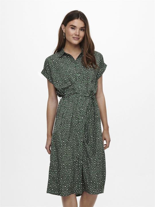 Immagine prodotto Only Abito blusa con cintura a cravatta (38)
