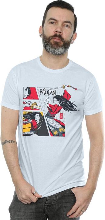 Immagine prodotto Disney Mulan Movie Comic Style Maglietta Uomo (XL)