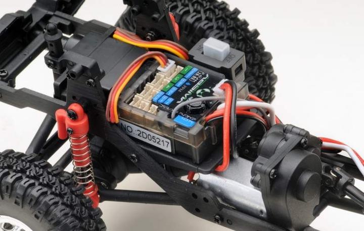 Actual product image Absima 1:18 Micro Crawler Pickup Red RTR (RTR Ready-to-Run)