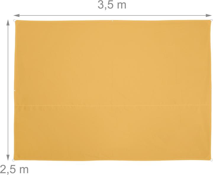 Produktbild Relaxdays Sonnensegel (250 x 350 cm)