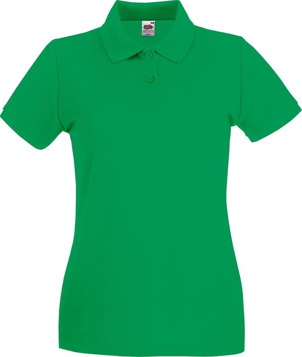 Fruit of the Loom Premium Baumwolle Pique Lady Fit Polo Shirt
