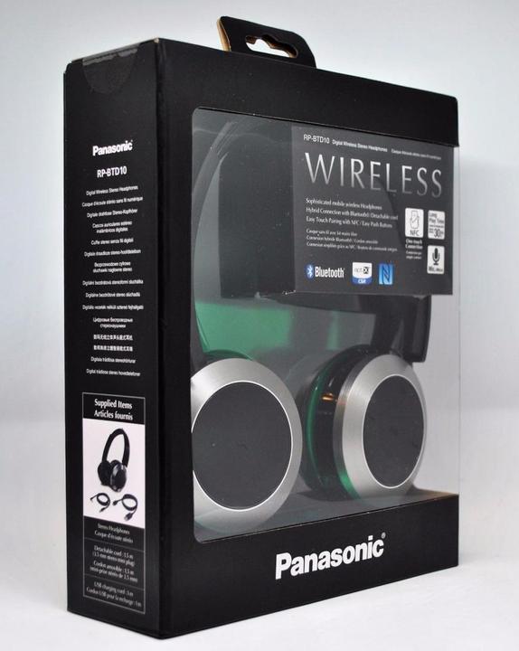 Produktbild Panasonic Rp-Btd10 (30 h, Kabelgebunden)