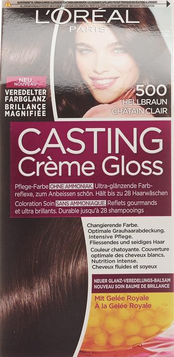 Actual product image L'Oréal Paris Casting Cream Gloss (500 light brown)