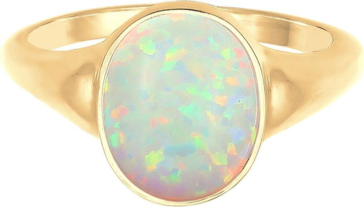 Produktbild Elli Siegelring mit Opal (54, 925 Silber)