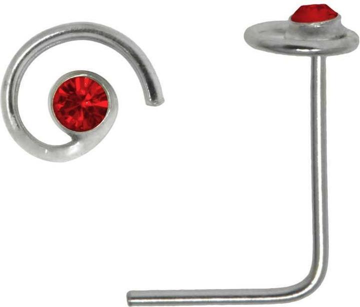 Image du produit Bijouteria Piercing nez (Cristallin, Argent 925)