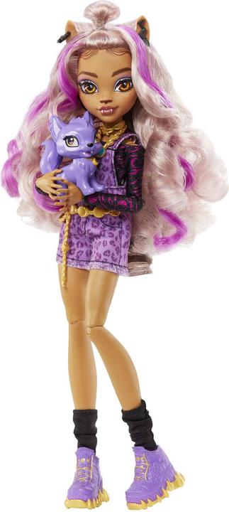 Image du produit Monster High Clawdeen Wolf Doll With Pet And Accessories (Poupée loup Clawdeen avec animaux et accessoires)