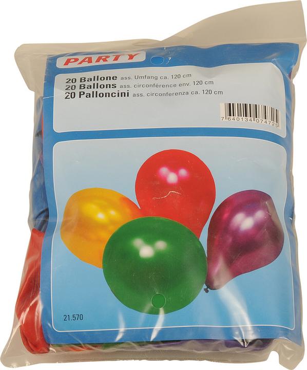 Produktbild Party Ballone rund 120cm 20Stk