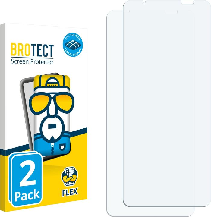 Produktbild BROTECT Full-Cover Displayschutz (2 Stück, Asus ROG Phone 7)