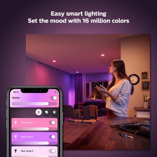 Actual product image Philips Hue White & Color Ambiance BT (GU10, 5.70 W, 350 lm, 1 x, G)
