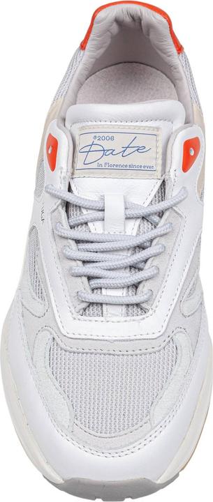 Produktbild D.a.t.e. D.a.t.e fuga sport sneakers in leather and fabric color white and coral (41)