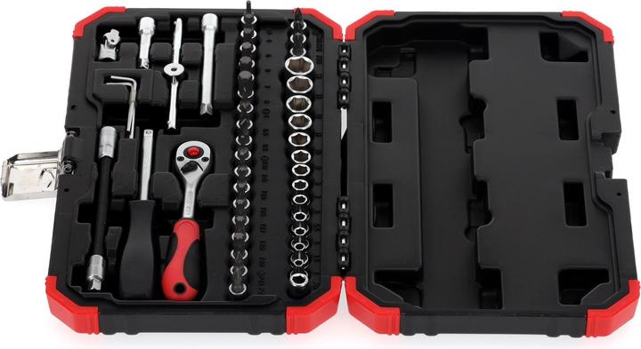 Actual product image Gedore Red Socket spanner set 1/4 46-piece
