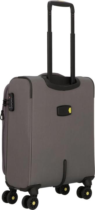 Immagine prodotto D&N Travel Line 9704 Carrello cabina a 4 ruote S 55 cm con ripiegamento elastico (38 l, Bagaglio a mano (fino a 50 litri))