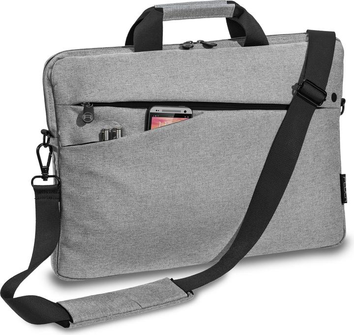 Pedea Borsa per laptop da 17,3 pollici (43,9 cm) FASHION Borsa a tracolla per notebook con tracolla (17.30", CV, Universale, ASUS, Acer)