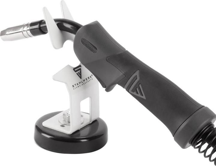 Image du produit Stahlwerk Support de torche de soudage avec pied magnétique blanc Wig Mig Plasma