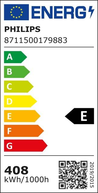 Label énergétique Philips MASTER SON-T PIA Plus 400W 17988315 ** HST E40 A++,440kWh/1000 (E40, 400 W, 55800 lm, 1 x, E)