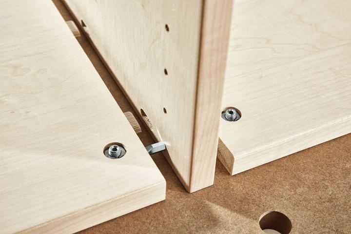 Actual product image Festool Centre side connector DOMINO MSV-LR32 D8/50 (Corner connectors, 25 pcs.)