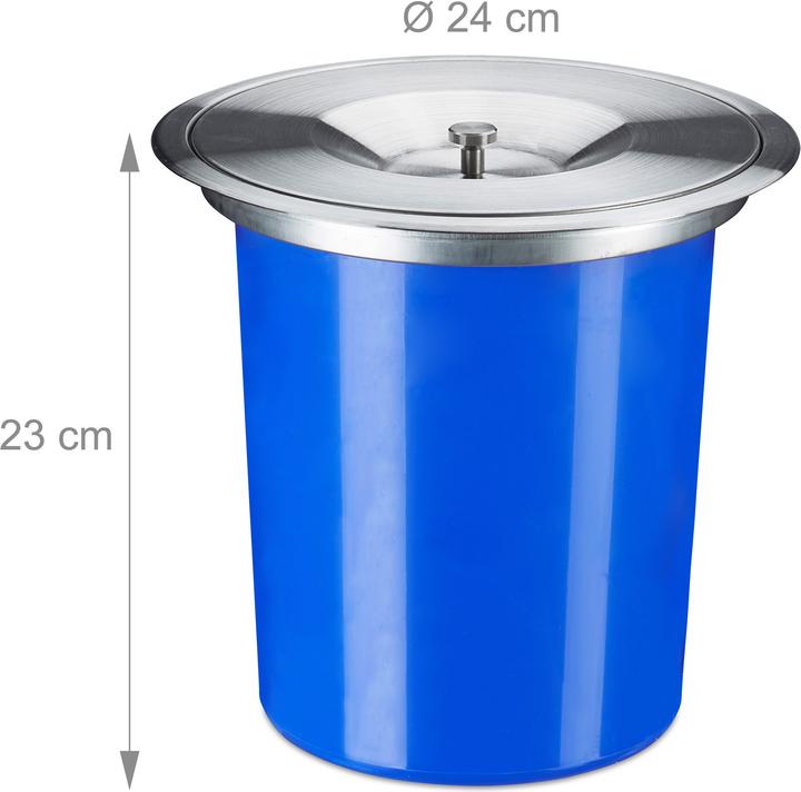 Produktbild Relaxdays Mülleimer Arbeitsplatte (5 l)