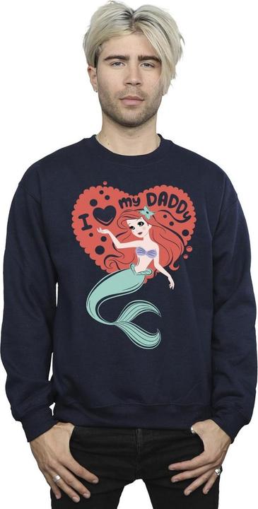 Immagine prodotto Disney The Little Mermaid Love Daddy Felpa Uomo (XL)