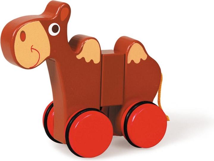 Actual product image Scratch Magnetic animals on wheels