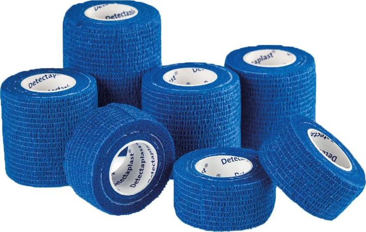 Detectaplast Kohesiver Verband blau 5x4,5m