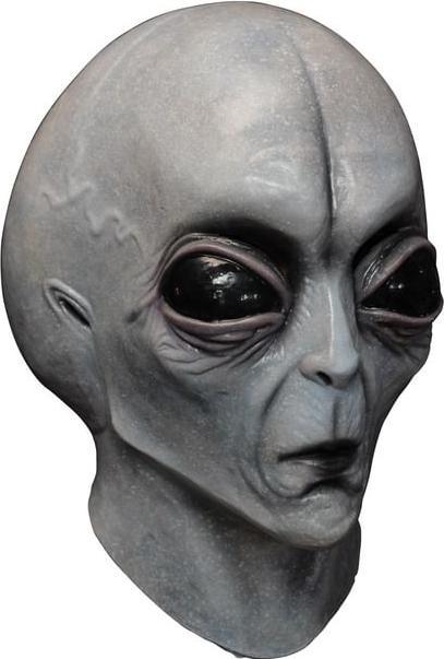 Produktbild Ghoulish Grauer Alien - Kostüm Maske Fasching Halloween