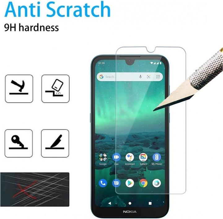 Actual product image Screenguard Nokia 1.3 Protective Glass Film Case Friendly Design (1 Piece, Nokia 1.3)