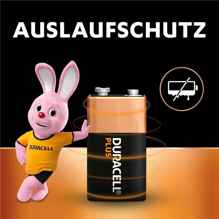 Produktbild Duracell Plus (1 Stk., 9V Block)