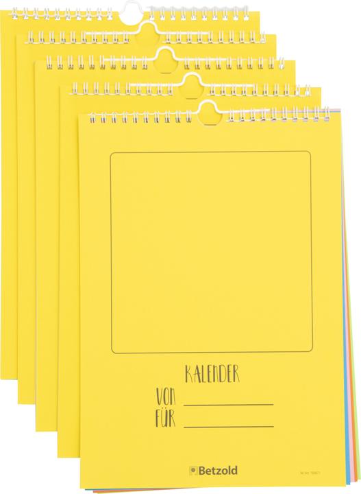 Immagine prodotto Betzold Set di calendari vuoti