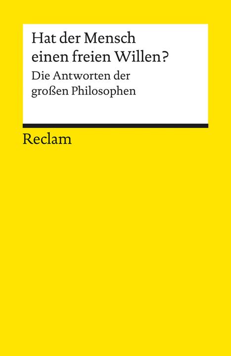 Produktbild Hat der Mensch einen freien Willen? (Deutsch, Helmut Schneider, Uwe an der Heiden, 2007)