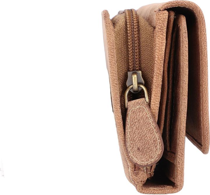 Image du produit Klondike 1896 Donna Cuir naturel Damengeldbörse, Marron moyen